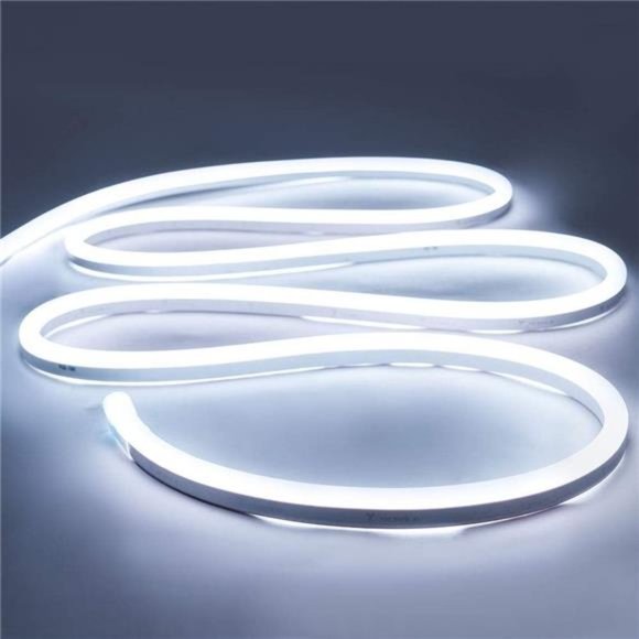 Neon LED StripLights 16.4ft/5m Neon Light Strip 12V Silicone LED Neon Rope Light - Picture 1 of 7